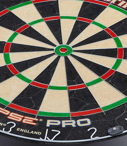 Eclipse Pro, Professional Bristle Dartboard with Competition Quality Sisal, Spider and Number Ring, Professional Dart Board for Adults
