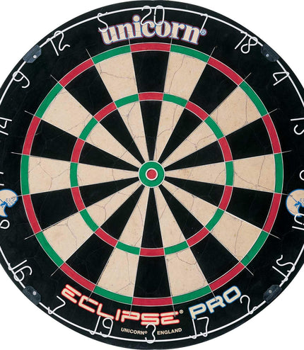 Eclipse Pro, Professional Bristle Dartboard with Competition Quality Sisal, Spider and Number Ring, Professional Dart Board for Adults