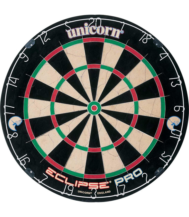 Eclipse Pro, Professional Bristle Dartboard with Competition Quality Sisal, Spider and Number Ring, Professional Dart Board for Adults
