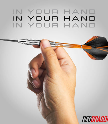 Amberjack Tungsten Darts Set with Darts Flights & Dart Stems (Shafts) – Professional 90% Tungsten Premium Darts Set – Available in 22G, 23G, 24G, 25G, 26G, 27G, 28G, 30G