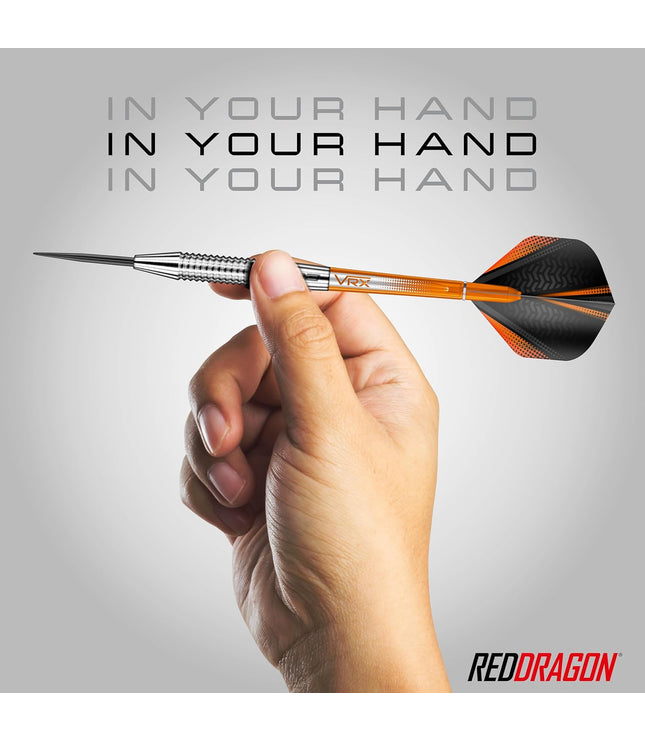 Amberjack Tungsten Darts Set with Darts Flights & Dart Stems (Shafts) – Professional 90% Tungsten Premium Darts Set – Available in 22G, 23G, 24G, 25G, 26G, 27G, 28G, 30G