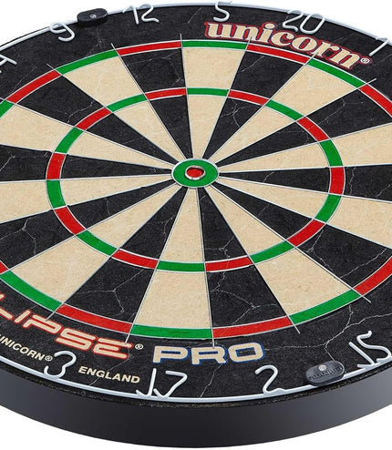 Eclipse Pro, Professional Bristle Dartboard with Competition Quality Sisal, Spider and Number Ring, Professional Dart Board for Adults