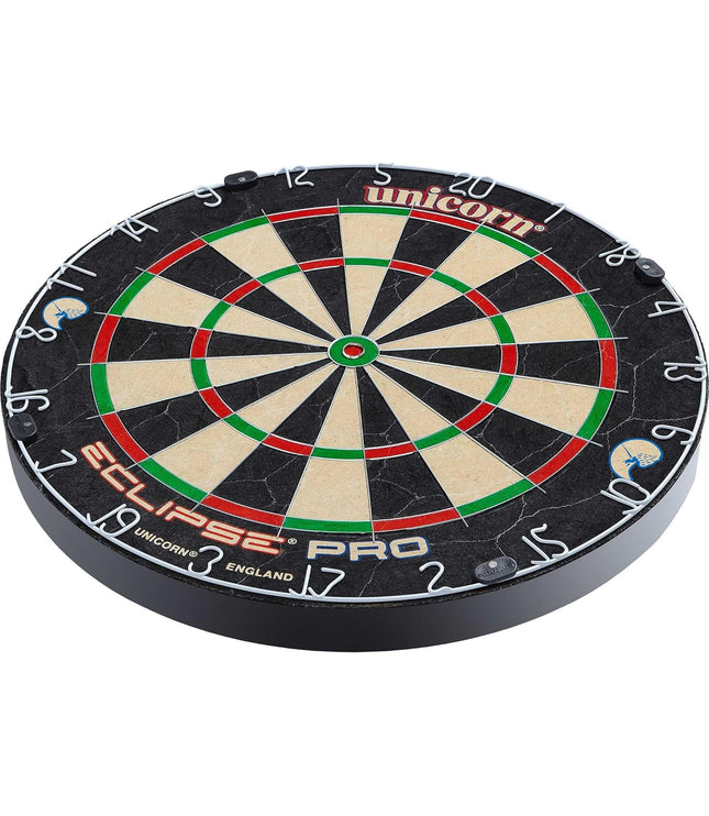 Eclipse Pro, Professional Bristle Dartboard with Competition Quality Sisal, Spider and Number Ring, Professional Dart Board for Adults